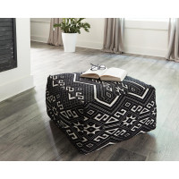 Coaster Furniture 990995 Accent Stool Black and White